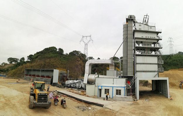 福建莆田振華機械廠4000型瀝青攪拌站控制系統(tǒng)