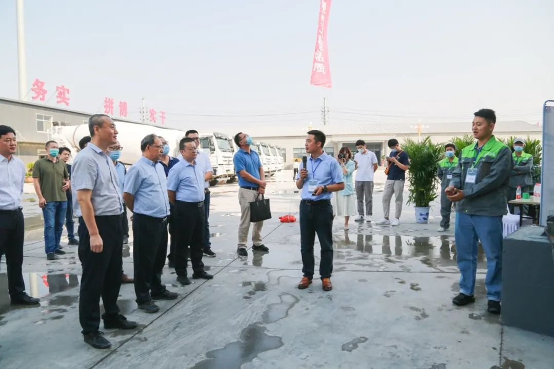山東博碩&淄博新天勝祝賀：淄博市住建系統(tǒng)2022年度預(yù)拌混凝土生產(chǎn)質(zhì)量管理現(xiàn)場觀摩會圓滿成功